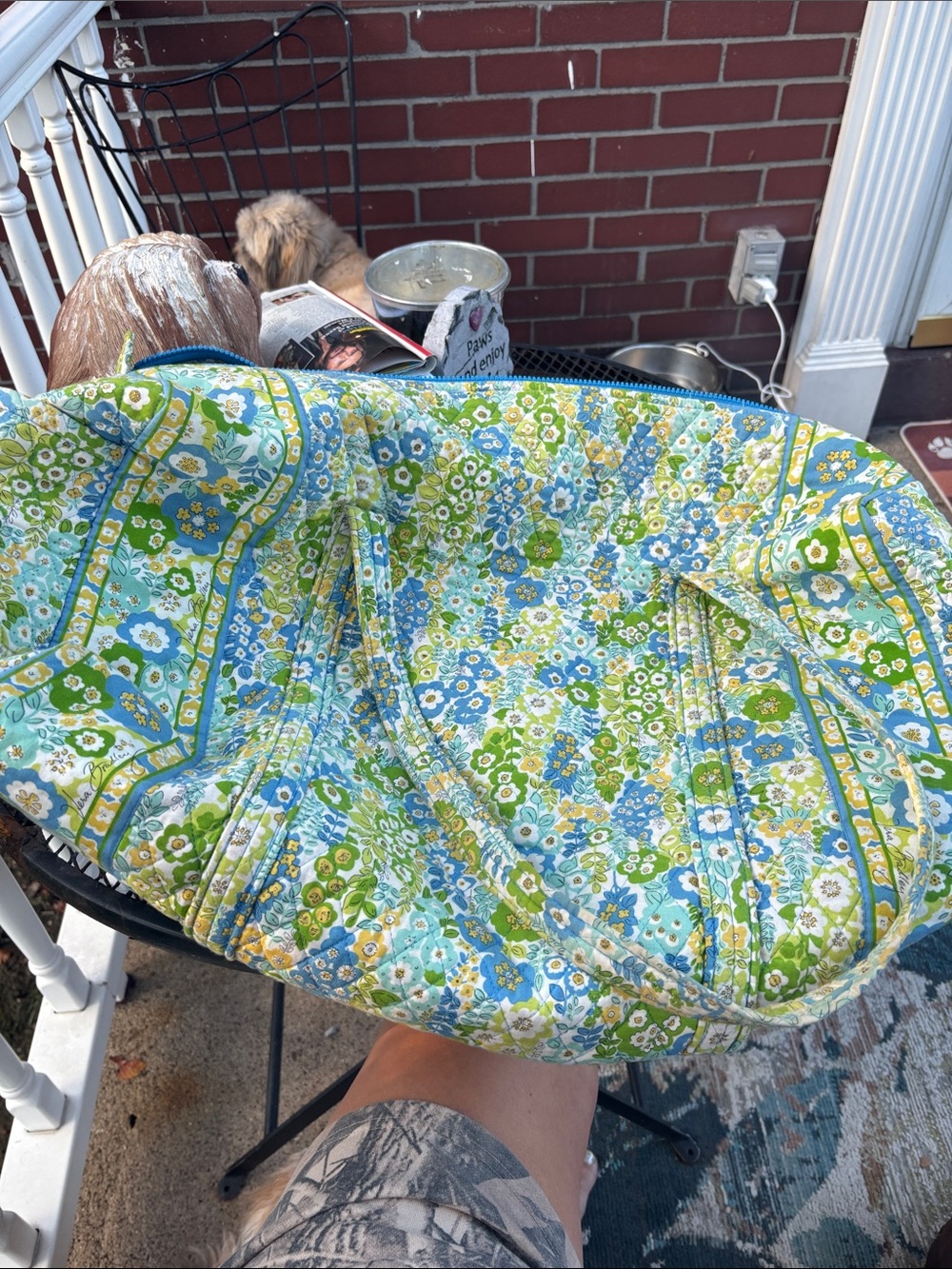 Vera Bradley duffle bag